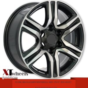 17" Matte Gray Alloy Wheels for Toyota Hilux and Toyota Fortuner