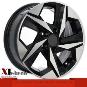 16" matte black alloy wheels for Hyundai Elantra