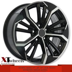 17", 18" and 19" matte black Alloy Wheels for Nissan Altima