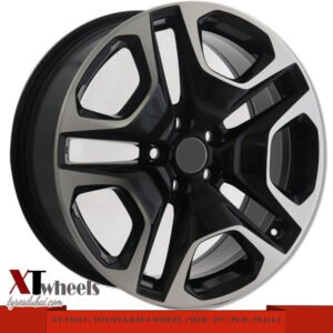 19" machined face matte black Toyota RAV4 Alloy Wheels