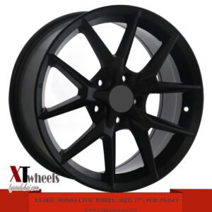 17" matte black Honda Accord and Civic Alloy Wheels