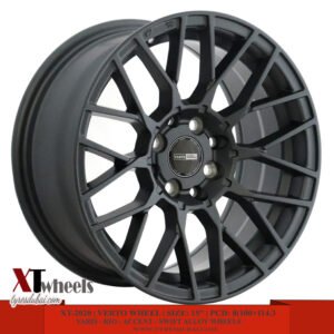 15" matte gray Verto Alloy Wheels for Hyundai Accent, KIA Rio, Suzuki Swift and Toyota Yaris