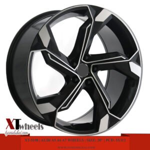 20" Matte black Alloy Wheels for Audi A5, A6 and A7