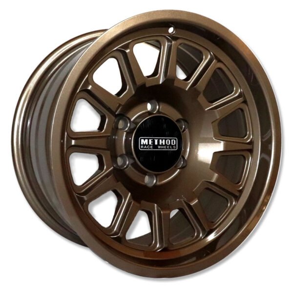 17" glossy bronze method alloy wheels