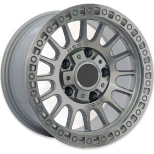 15" machined silver alloy wheels for Suzuki Jimny cars