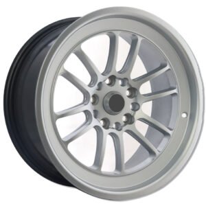 17" Hyper Silver Alloy Wheels for Honda Civic, Toyota Camry, and Honda Accord