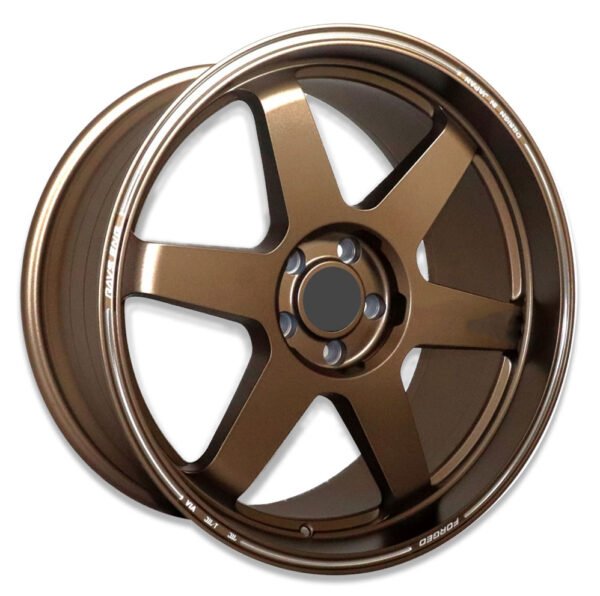 20" matte bronze alloy wheels for Ford Mustang, Nissan GTR, Nissan 350Z, Dodge Charger and Challenger Sport Cars