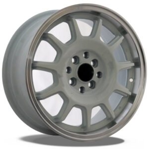 Toyota Yaris, Suzuki Swift, KIA Picanto, Rio and Hyundai Accent's 16" white/polished lip alloy wheels