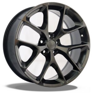 20" Hyper black alloy wheels for Dodge Challenger and Charger Sport cars