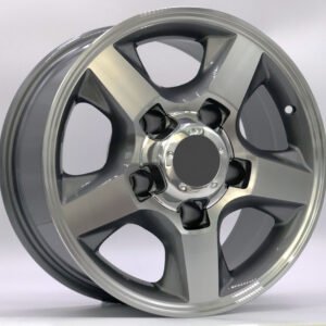 16" Machined gray alloy wheels for Toyota Land Cruiser