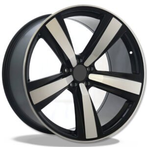 21" machined face black alloy wheels for Porsche Macan