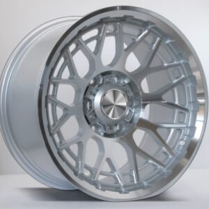 17 in machined silver alloy wheels for Tacoma, Hilux, Nissan VTC Y61 and FJ Cruiser