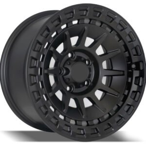 Wrangler, Cherokee, Durango and Gladiator 17 inch matte black alloy wheels