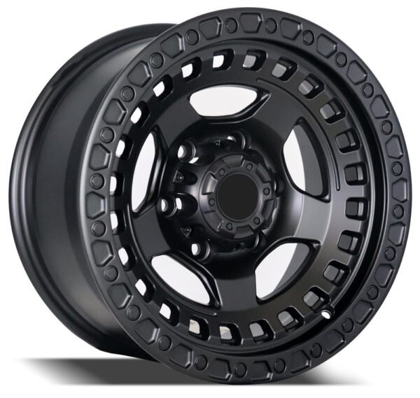 Nissan Safari VTC 16 inch matte black alloy wheels