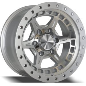 16 inch machined silver Nissan VTC and Fj Cruiser alloy wheels