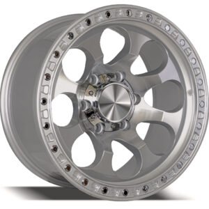 Nissan VTC 17" machined silver Alloy Wheels