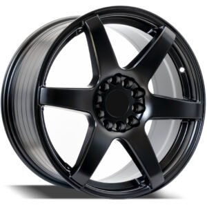 Camaro, Caprice, BMW 3, 4, 5, or 6, 17" Matte Black Alloy Wheels