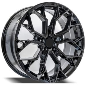 Range Rover Evoque 20 inch Black Machined Face Black Coating alloy wheels