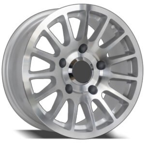 Land Cruiser 16" machined silver alloy wheels