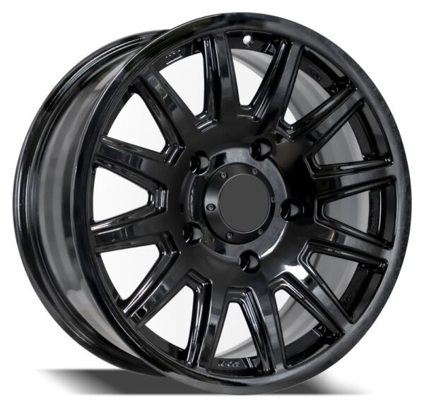 Land Cruiser and Tundra 17" glossy black alloy wheels