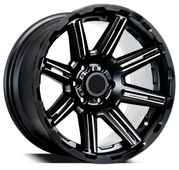 Nissan Xterra or Navara 17" Matte Black Milled Alloy Wheels