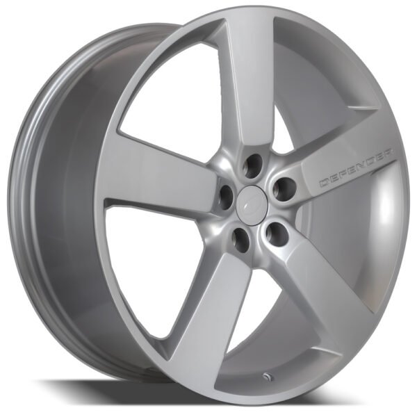 Range Rover Sport, Defender and Range Rover Vogue's 22 inch machined silver color alloy wheels