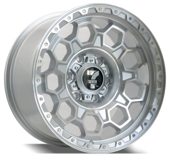 17" machined silver Alloy Wheels for Nissan Y61 VTC, Toyota FJ Cruiser, Prado, Tundra, Hilux, Tacoma, RAM 1500, GM YUKON, Sierra, Mitsubishi Pajero and Silverado