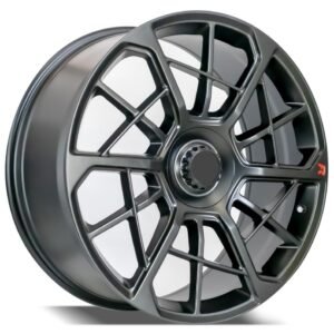 Jetour and Range Rover Velar 22 inch matte black Wheels