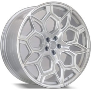 Range Rover 22" machined silver wheels