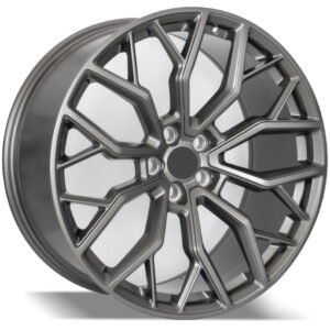 22" matte black, glossy black or matte gray alloy wheels for Land Rover or Jetour T2