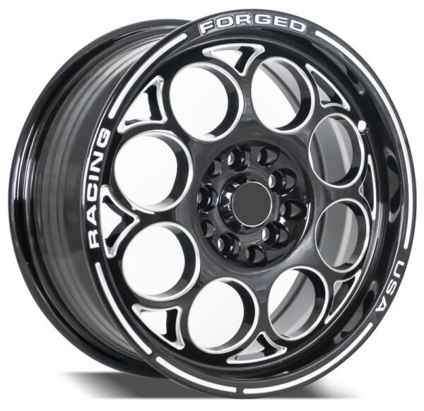 15" black with milling color Alloy wheels for Toyota Corolla, Yaris, Camry, Avalon, Nissan Sentra, Altima, Mitsubishi Lancer, KIA and Hyundai