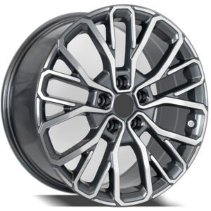 20" machined gray Jeep Grand Cherokee SRT alloy wheels