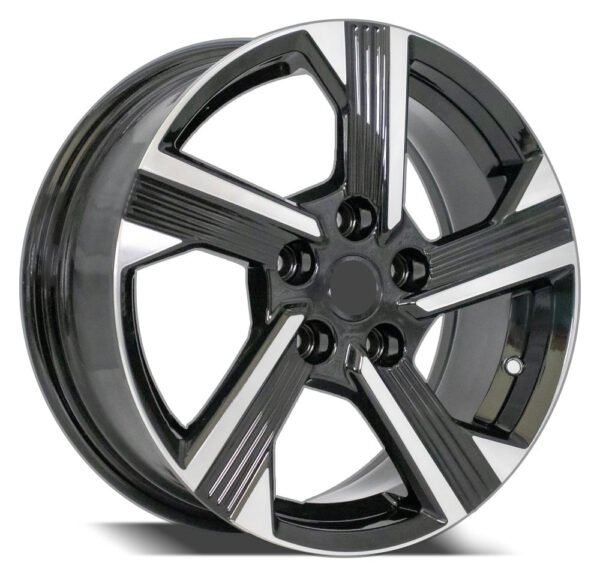 Nissan Sentra 16 inch machined black alloy wheels