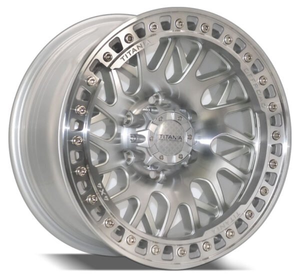 17" Titania BYD Beadlock Wheels for VTC, Pajero, Prado, FJ Cruiser....