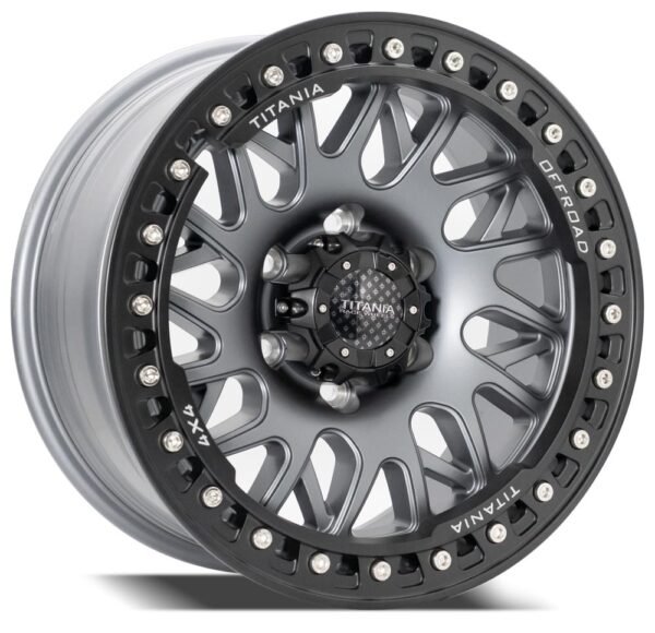 17" Titania BYD Beadlock Wheels for VTC, Pajero, Prado, FJ Cruiser....