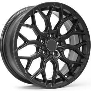 16" dark matte gray or matte black alloy wheels for Corolla, Camry, Altima and Sentra