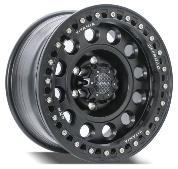 ⚠️Please contact us before purchase to confirm compatibility and stock availability! TITANIA NBA ORIGINAL BEADLOCK WHEELS FOR NISSAN VTC, MITSUBISHI PAJERO, AND TOYOTA FJ CRUISER SIZE: 17X8.5" PCD: 6X139.7 ET: 0 CB: 110.1 FINISH: MACHINED SILVER, MATTE BLACK AND MATTE GRAY
