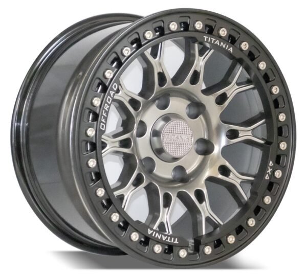TITANIA VRX 17" ORIGINAL BEADLOCK WHEELS FOR NISSAN PLATINUM AND GMC CARS - Image 3