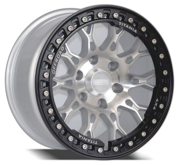 TITANIA VRX 17" ORIGINAL BEADLOCK WHEELS FOR NISSAN PLATINUM AND GMC CARS - Image 2