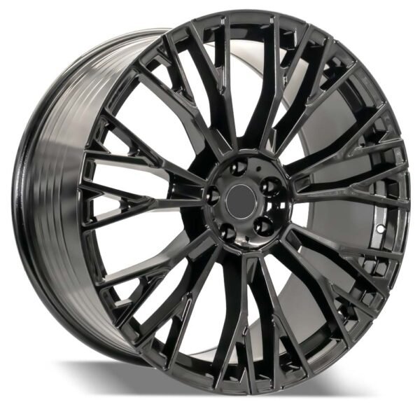 22" black alloy wheels for BMW cars