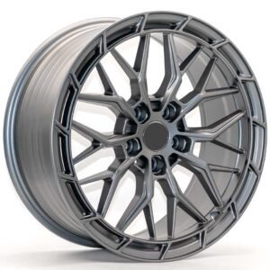 matte gray or matte black 18 inch alloy wheels for Kia, Toyota, Hyundai, Mazda, Honda and Lexus cars